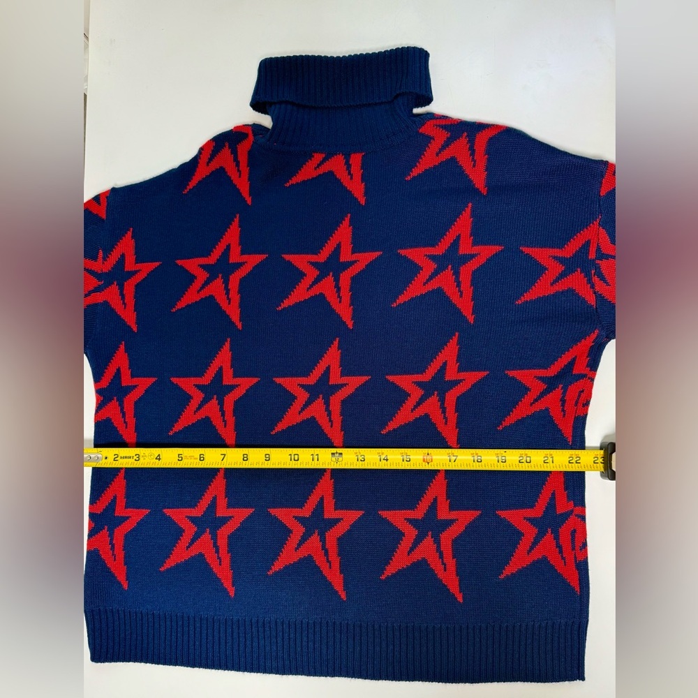 NWT Antonio Melani Active Star Wool Turtleneck Sweater - Picture 5 of 9